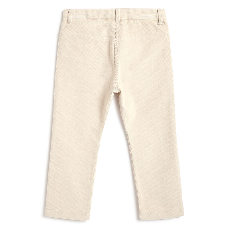 Girls Beige Embellished Trousers image number 1