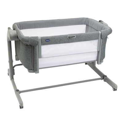 Next2Me Magic Evo Co-Sleep Crib Dark Grey