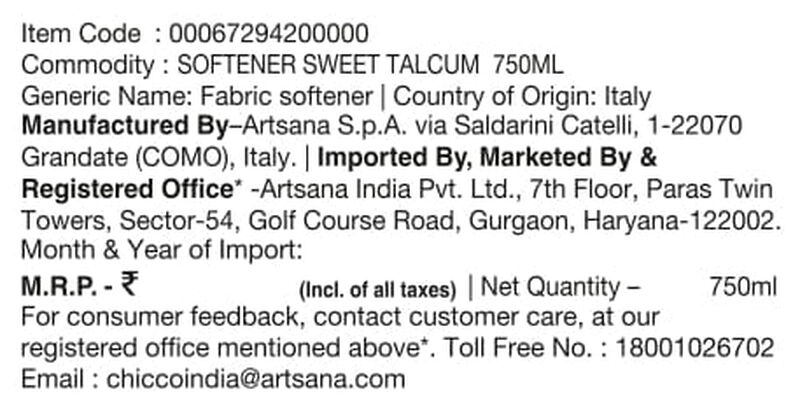 Softener (Sweet Talcum) (750ml) image number null