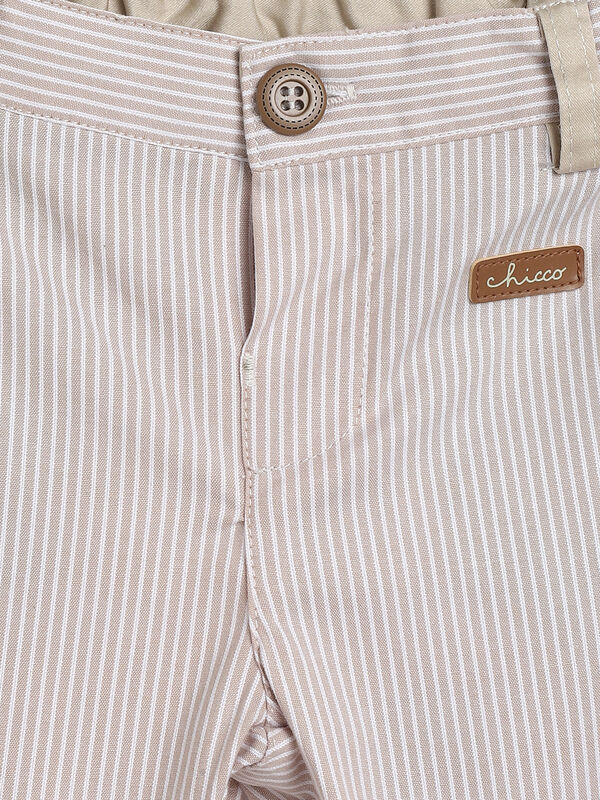 Boys Medium Natural Long Woven Trouser image number null