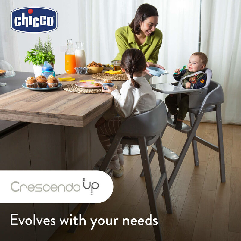 Crescendo Up High Chair Black Re_Lux image number 1