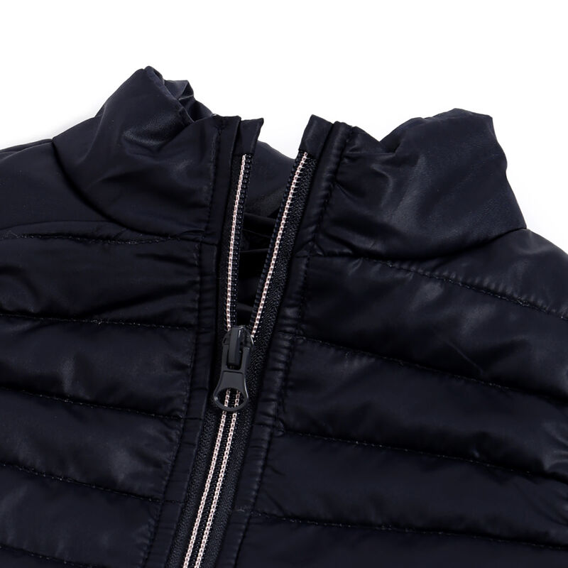 Boys Dark Blue Solid Jacket image number 2