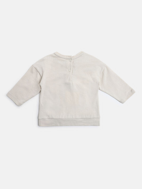 Girls Light Natural Long Sleeve T-shirt with Legging image number null