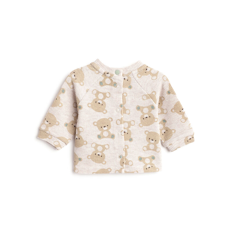 Boys Beige Sweatshirt with Leggings image number 1