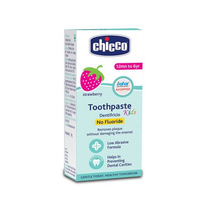 Tooth Paste Strawberry No Fluoride (1Y-6Y) (50g)