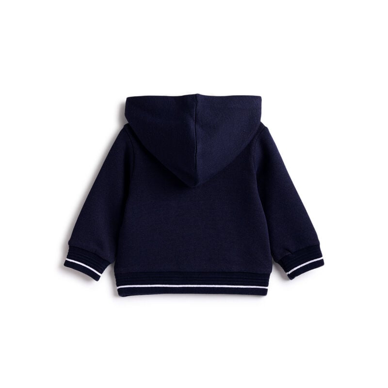 Boys Dark Blue Printed Sweatshirt image number 1