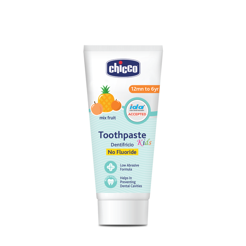 Tooth Paste Mix Fruit No Fluoride (1Y-6Y)  (50g) image number 1