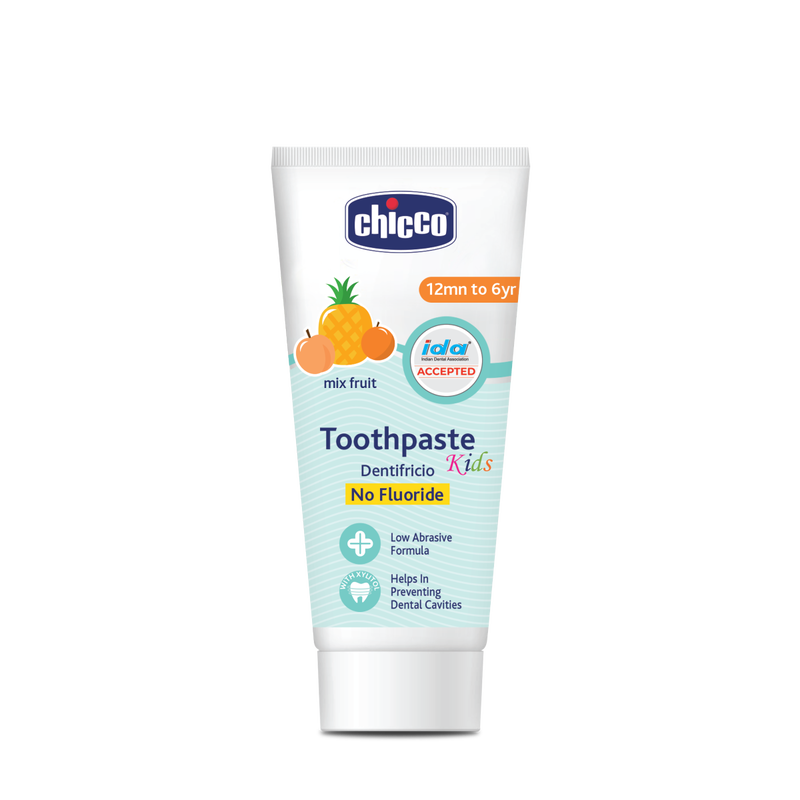 Tooth Paste Mix Fruit No Fluoride (1Y-6Y)  (50g) image number null