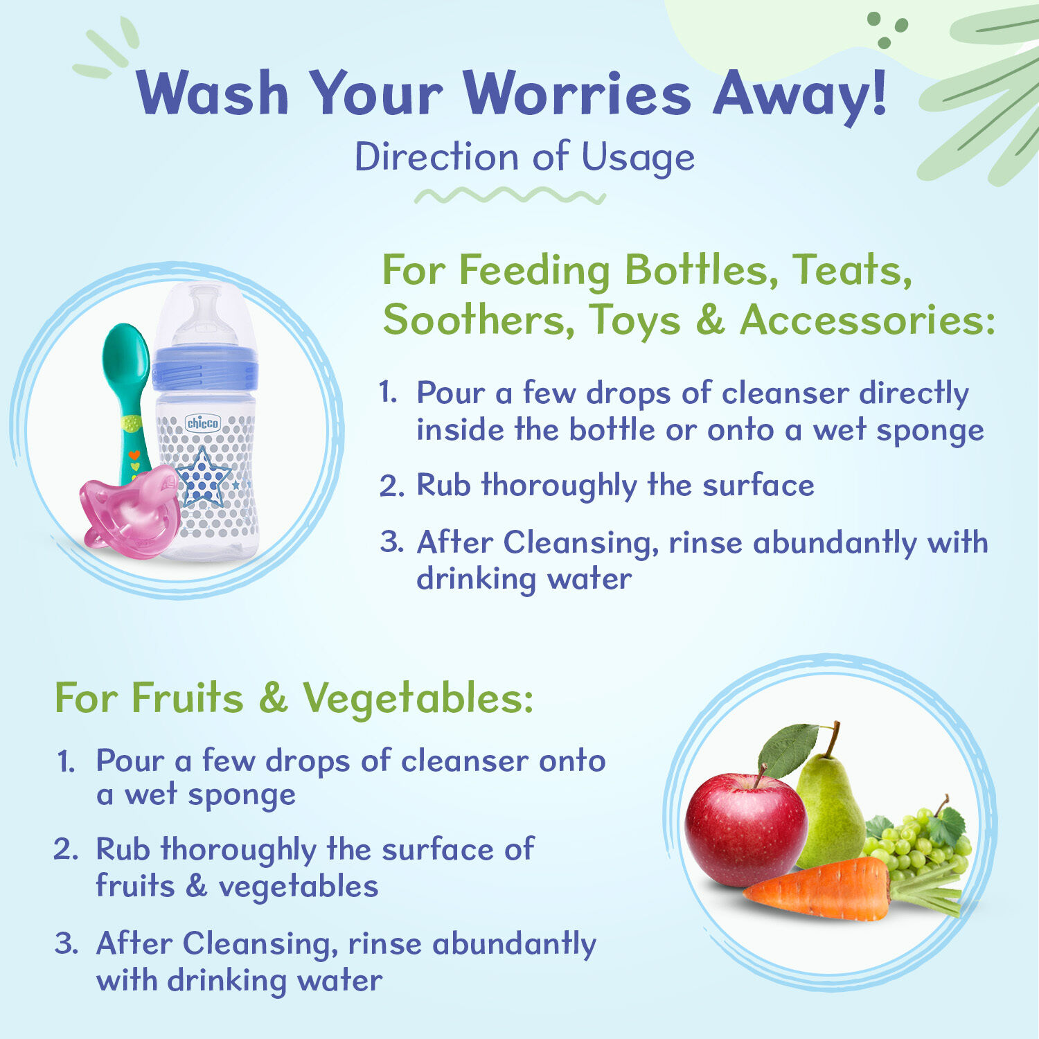 Chicco bottle cleaning hot sale liquid