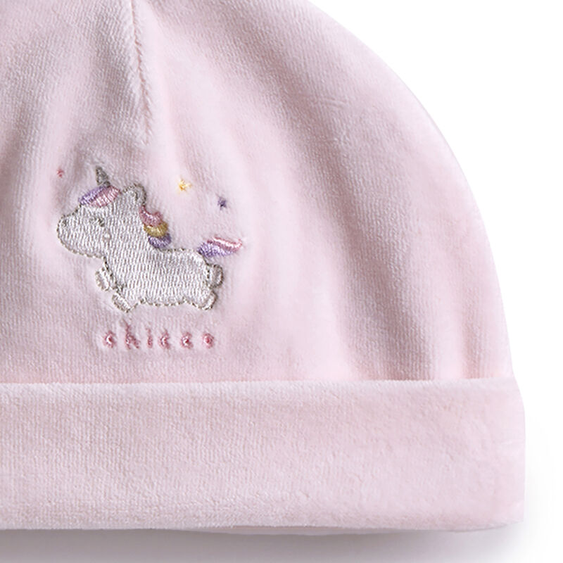 Girls Pink Winter Cap image number 2