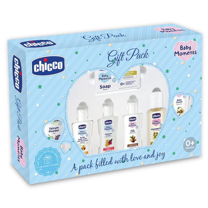 Baby Caring Gift Set (Blue) image number null