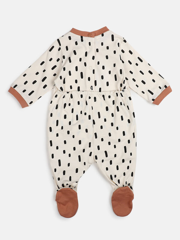 Nappy Opening Babysuit image number null