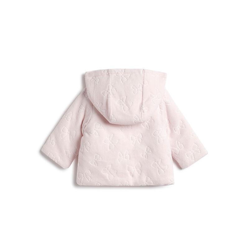 Girls Pink Printed Cardigan image number 2