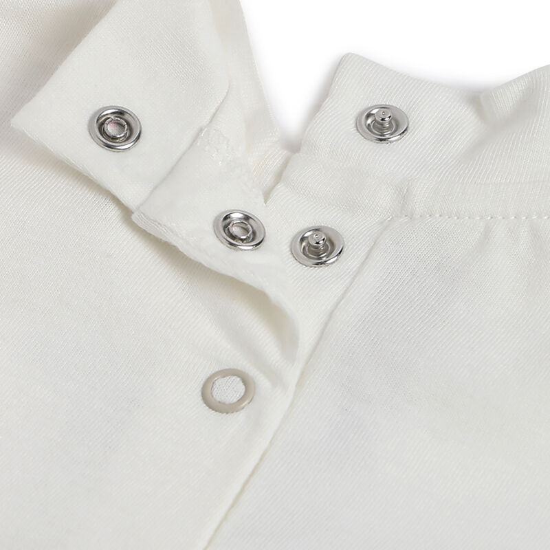Boys White Graphic Printed Long Sleeve T- Shirt image number 3