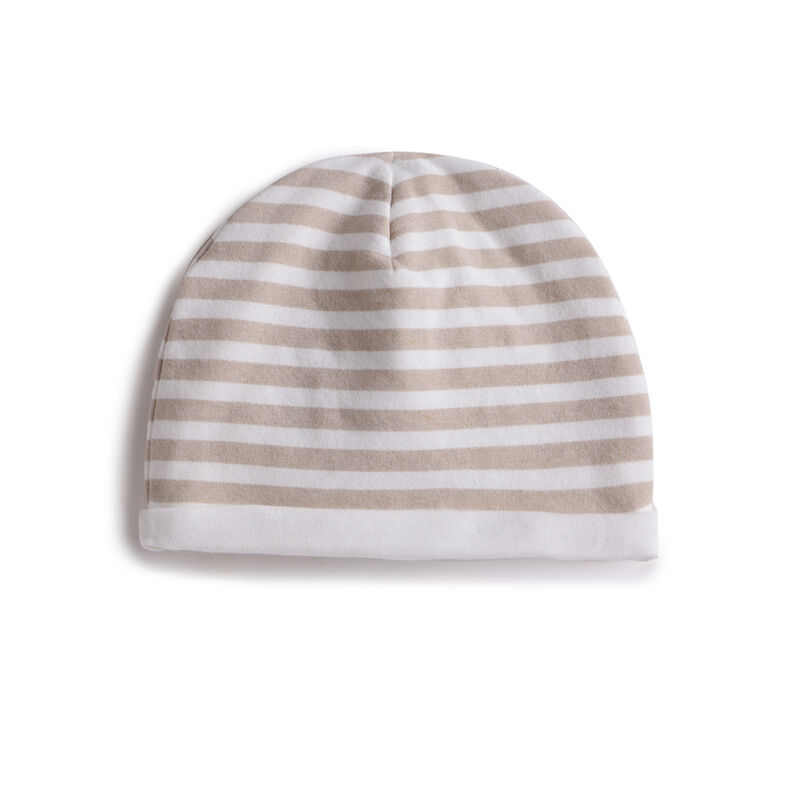 Infants Beige Winter Cap image number 1