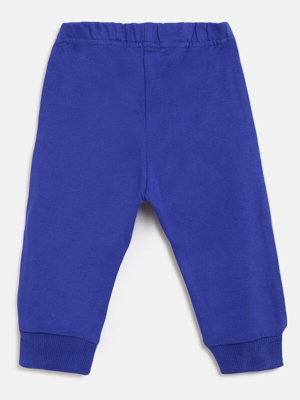 Girls Medium Blue French Terry Sweatpants image number 1