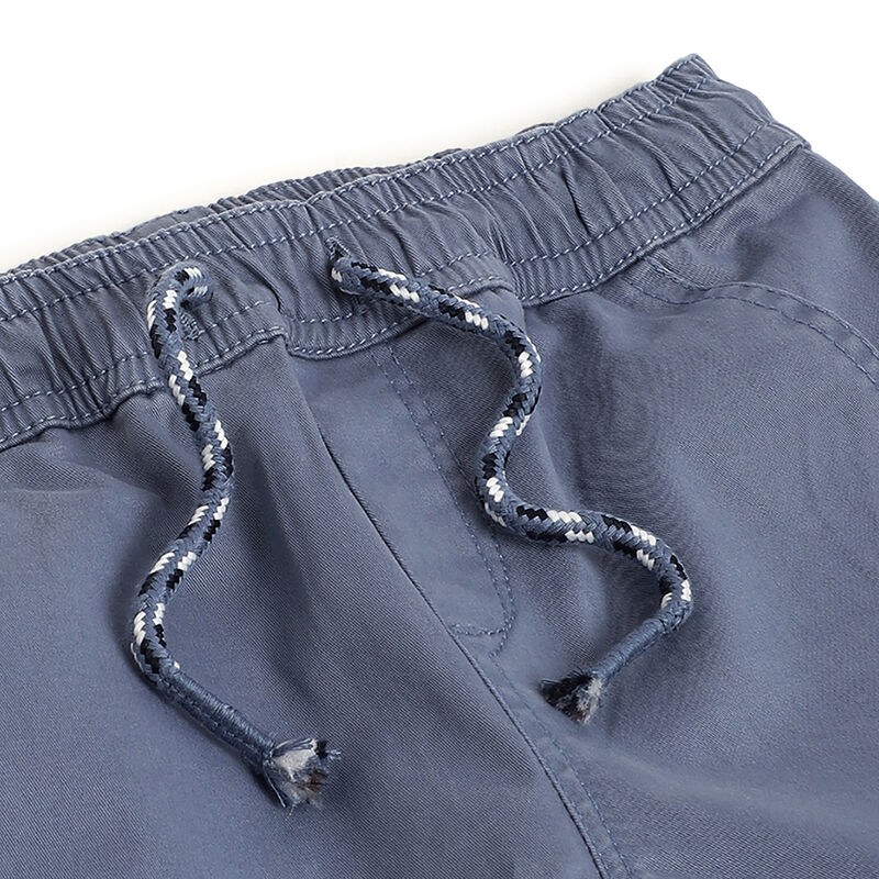 Boys Medium Blue Solid Trousers image number 2