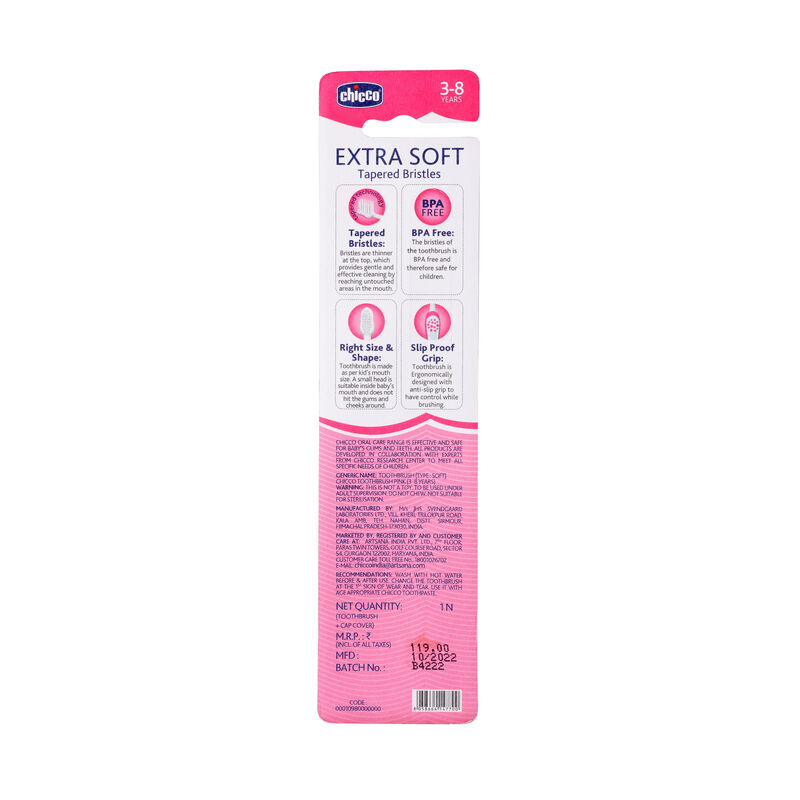 Toothbrush Pink 3Y-8Y image number 2
