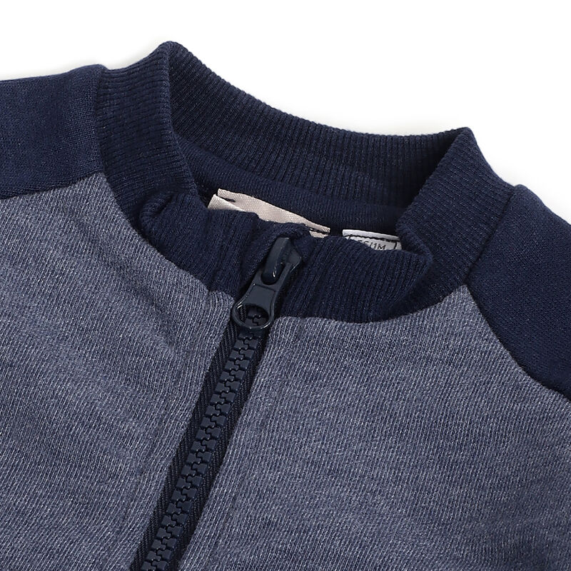 Boys Grey Printed Sweatshirt image number 2