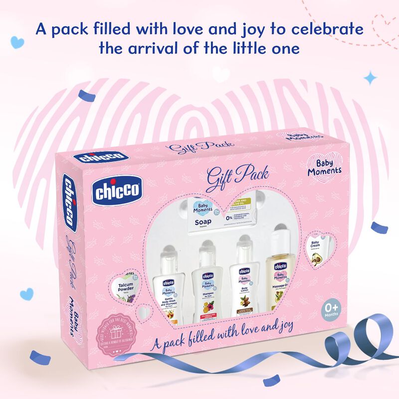 Baby Caring Gift Set (Pink) image number 1