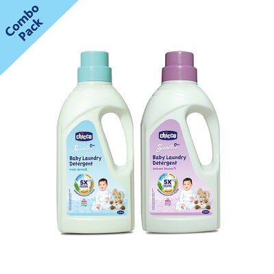 Combo- Laundry Detergent Bottle 1000ML FRAGR2 IN + Laundry Detergent Bottle 1000ML FRAGR1 IN