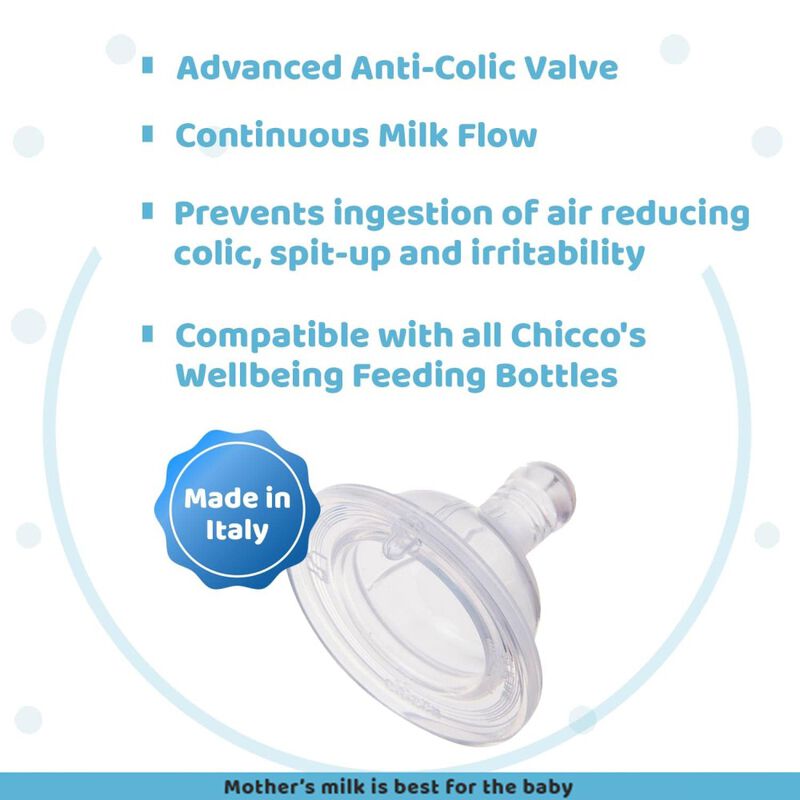 Well-being Teat 0M + Regular Flow Silicone 1 Pc image number 4