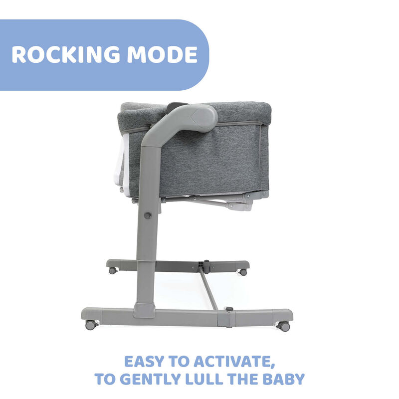 Next2Me Magic Evo Co-Sleep Crib Dark Grey image number null