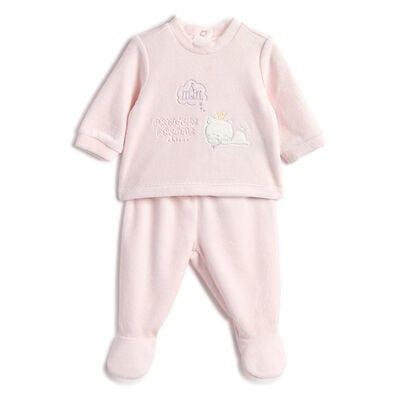 Girls Pink Sweatshirt with leggings