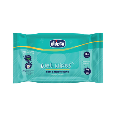Chicco Wet Wipes Sticker 72 Pcs
