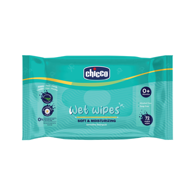 Chicco Wet Wipes Sticker 72 Pcs
