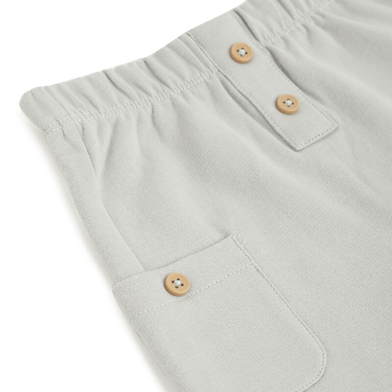 Girls Light Green Solid Joggers image number 2