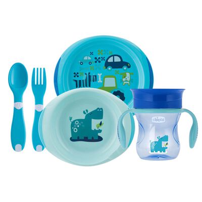 Meal Set (12m+) (Light Blue)