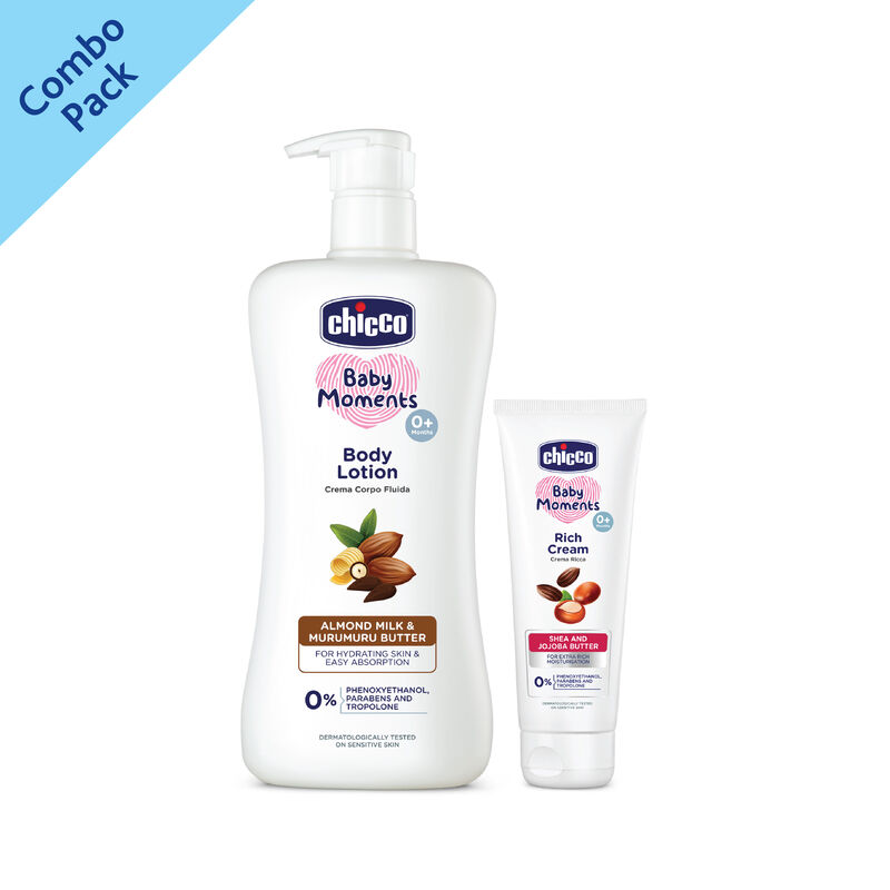 Combo- Body Lotion 500ML + Rich Cream 100ML image number null