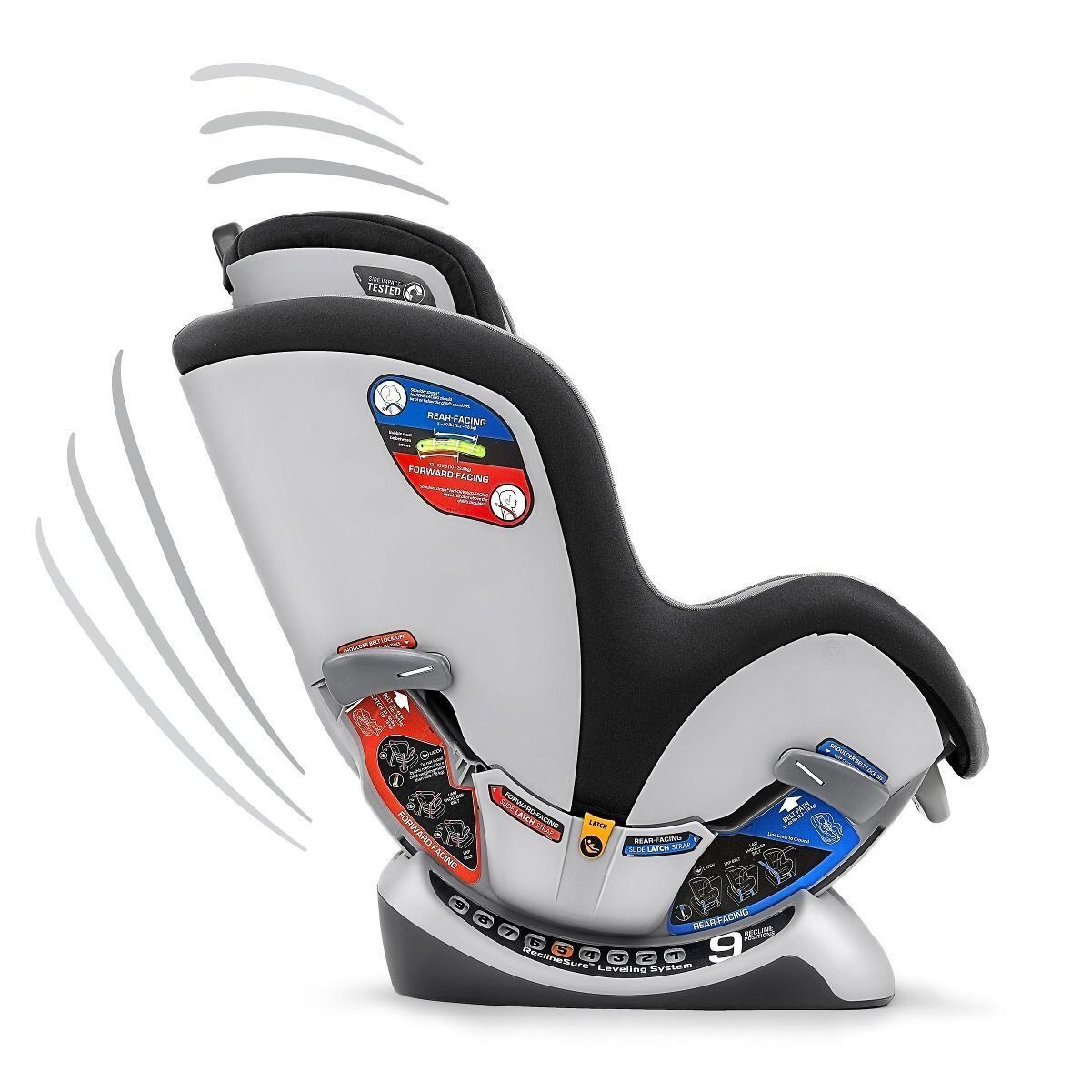 Chicco nextfit shop weight limit latch