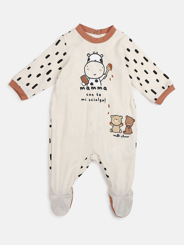 Nappy Opening Babysuit image number null