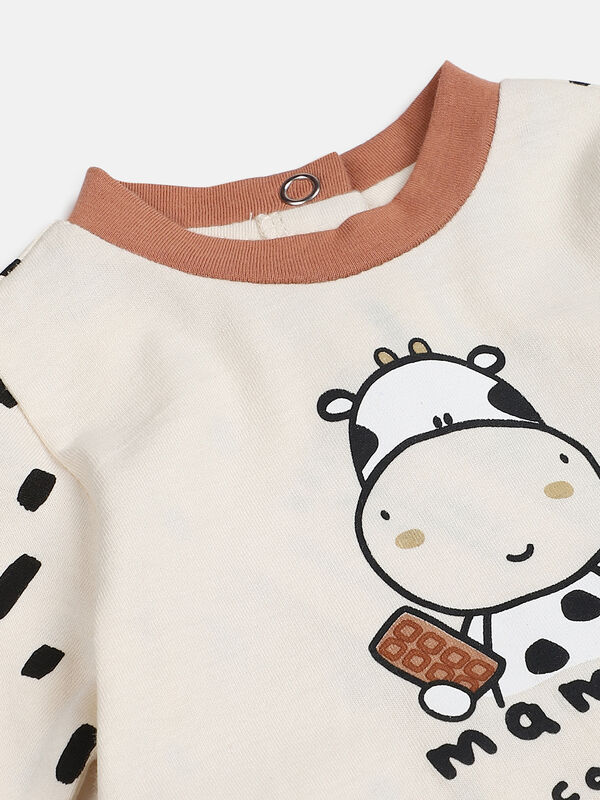 Nappy Opening Babysuit image number null