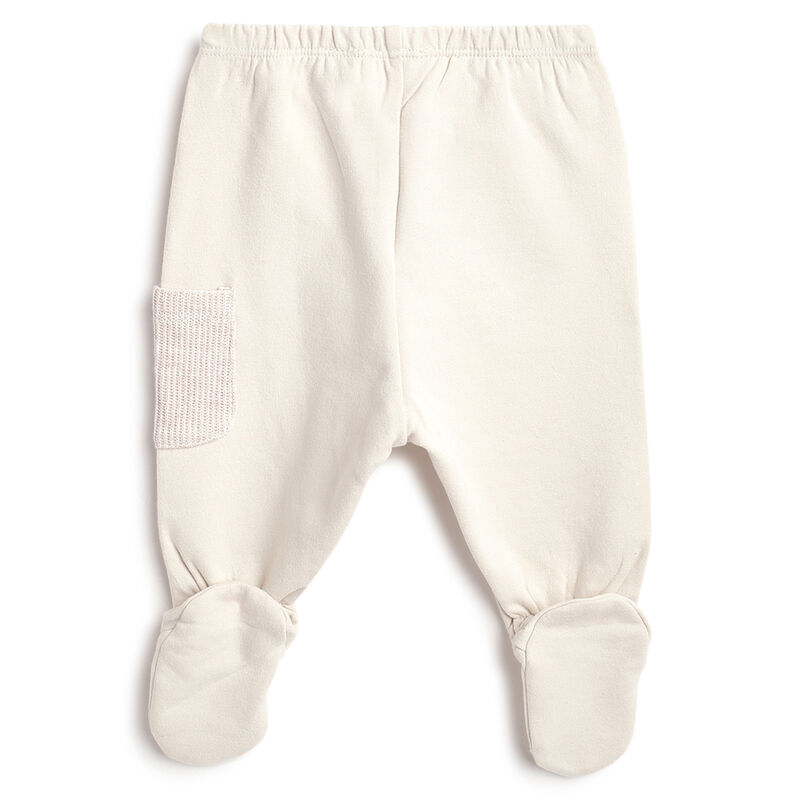 Boys Beige Sweatshirt with Leggings image number 3