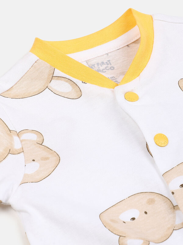 Front Opening Babysuit image number null