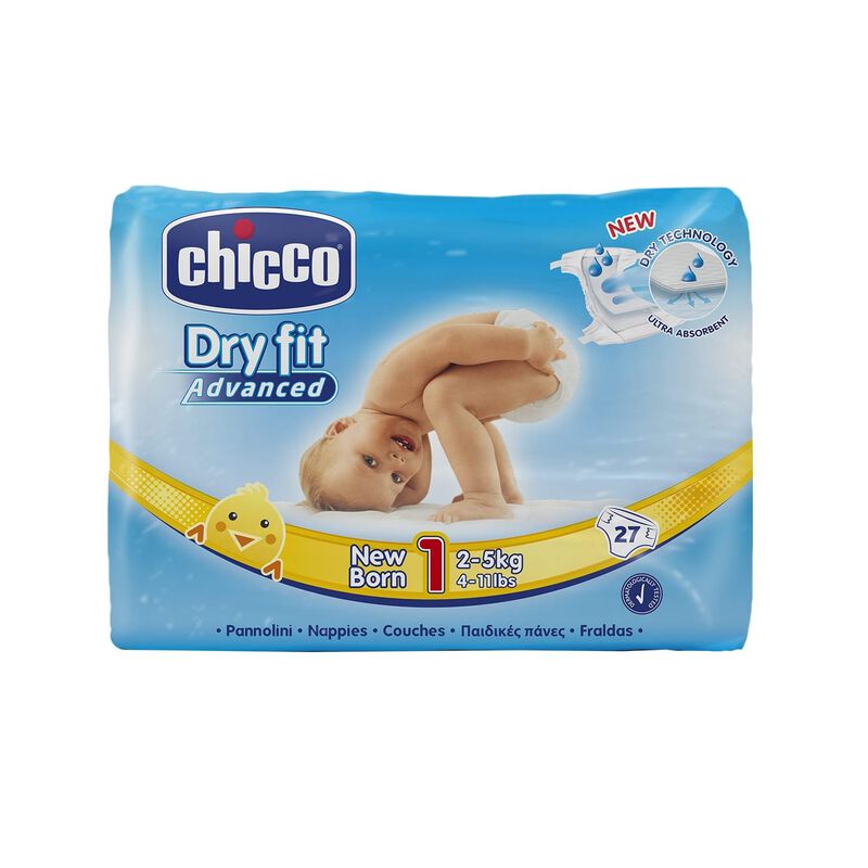 Chicco Diaper Dry Fit Advanced Size image number 0