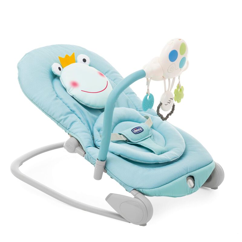 Balloon Bouncer With Music And Light (Froggy, Blue) image number null