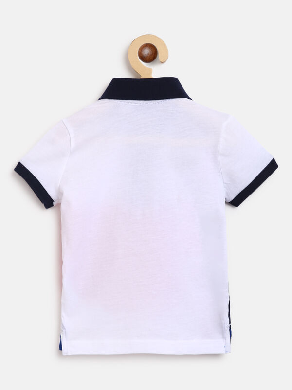 Boys Colorblocked Polo T-Shirt image number null
