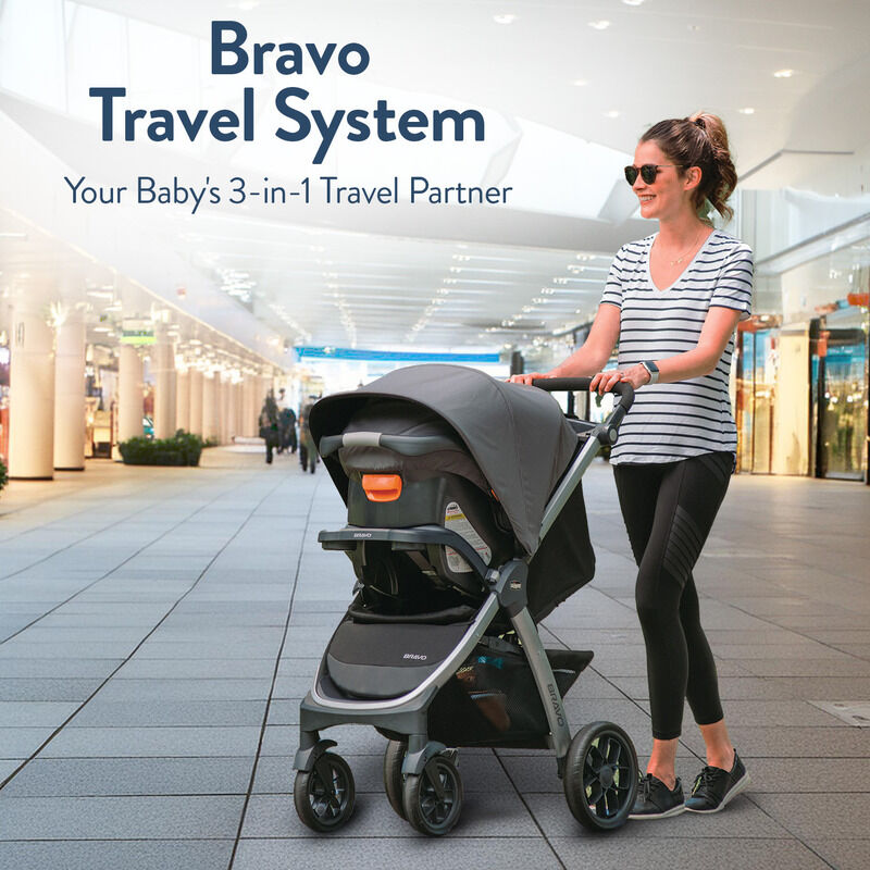Bravo Trio Travel System (Camden, Black) image number 1