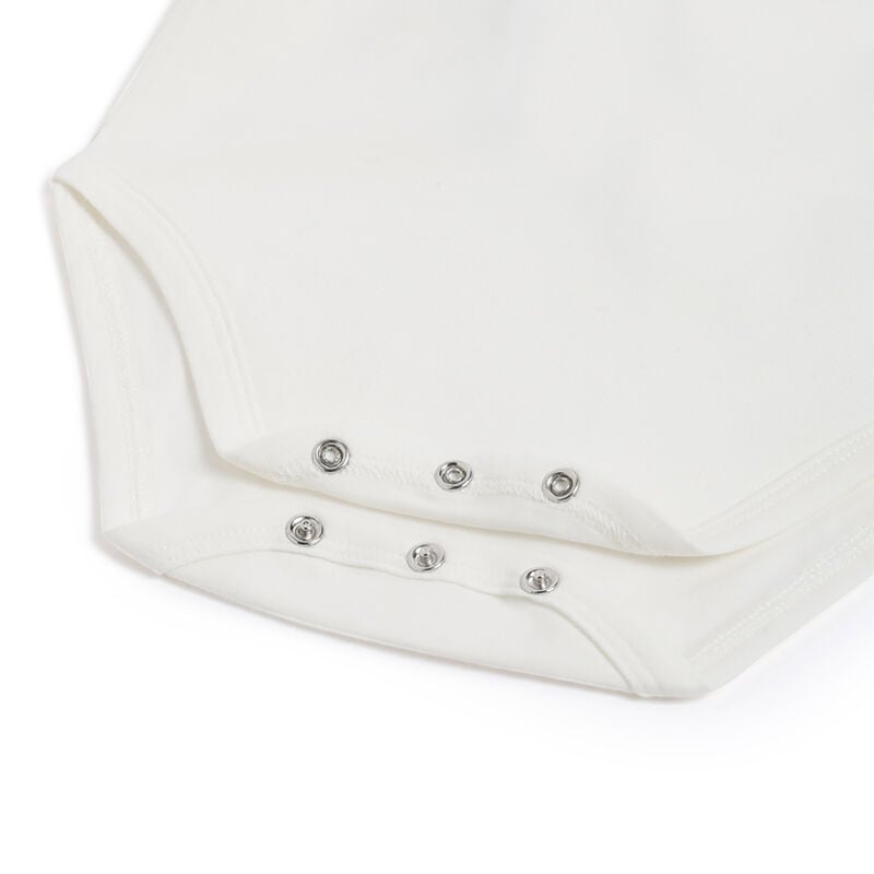 Girls Plain Solid Bodysuit image number 4