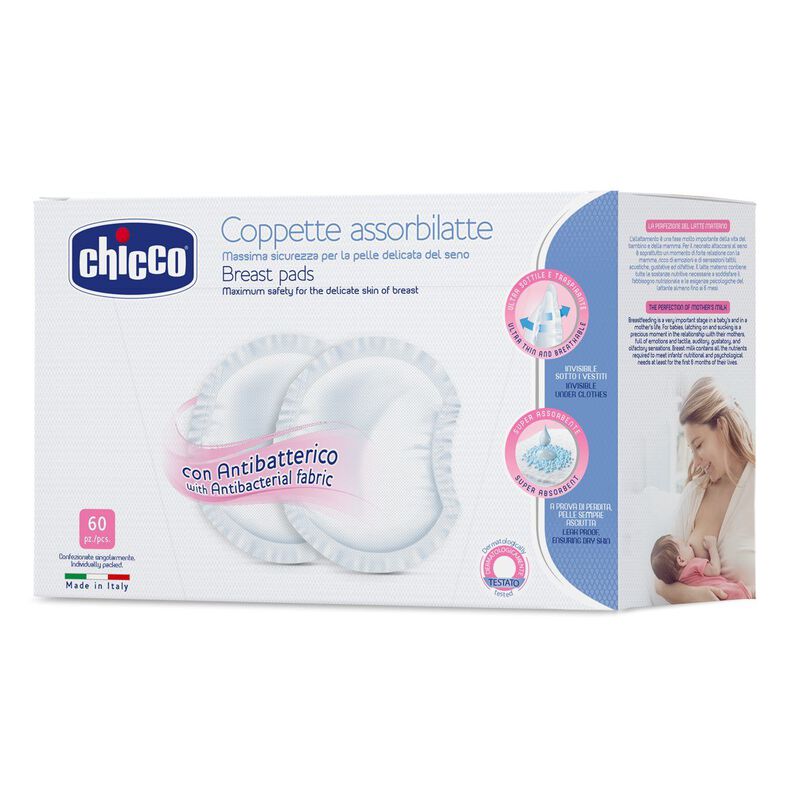Combo- Portable Electric Breast Pump + Breast Pads (60 Pcs) image number null