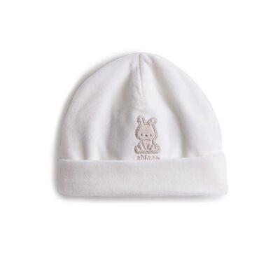 Infants White Winter Cap