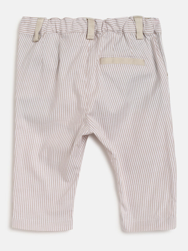 Boys Medium Natural Long Woven Trouser image number null