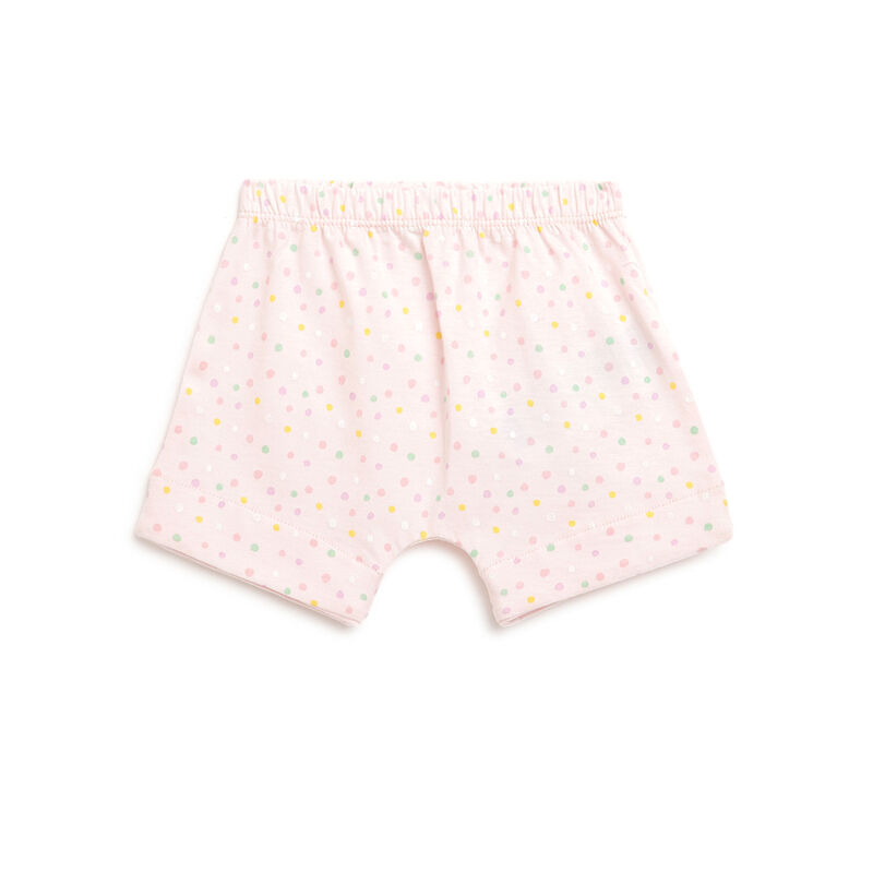Printed Short-sleeve 2Pcs Set Pink image number 2