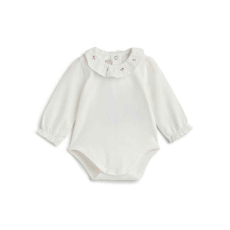 Girls Embroidered Bodysuit image number 0