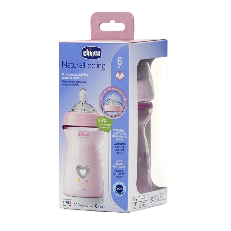 Biberón Chicco Unisex 6 Meses 330 ml