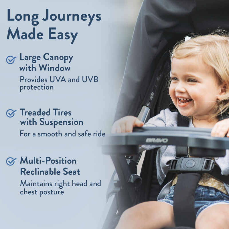 Bravo Trio Travel System (Camden, Black) image number 7